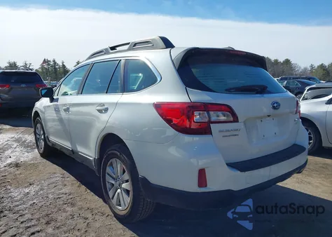 2017 Subaru Outback 2.5I z USA, uszkodzony, nr VIN 4S4BSAAC8H3372001